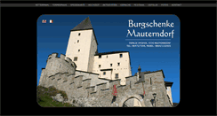 Desktop Screenshot of burgschaenke.at
