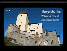 Tablet Screenshot of burgschaenke.at