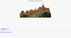 Desktop Screenshot of burgschaenke.de